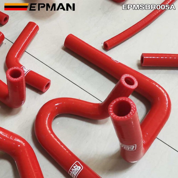 EPMAN 11PCS Silicone Radiator Heater hose kit For Subaru Impreza WRX STi GDB EJ20 00-07 EPMSBR005A (Pre-Order ONLY) EPMAN 11PCS Silicone Radiator Heater hose kit For Subaru Impreza WRX STi GDB EJ20 00-07 EPMSBR005A (Pre-Order ONLY)