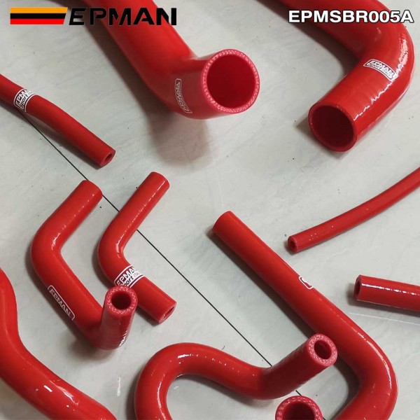 EPMAN 11PCS Silicone Radiator Heater hose kit For Subaru Impreza WRX STi GDB EJ20 00-07 EPMSBR005A (Pre-Order ONLY) EPMAN 11PCS Silicone Radiator Heater hose kit For Subaru Impreza WRX STi GDB EJ20 00-07 EPMSBR005A (Pre-Order ONLY)