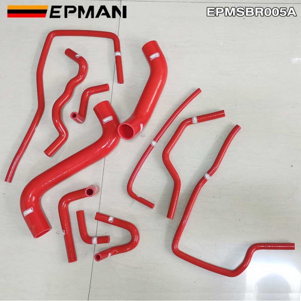 EPMAN 11PCS Silicone Radiator Heater hose kit For Subaru Impreza WRX STi GDB EJ20 00-07 EPMSBR005A (Pre-Order ONLY) EPMAN 11PCS Silicone Radiator Heater hose kit For Subaru Impreza WRX STi GDB EJ20 00-07 EPMSBR005A (Pre-Order ONLY)