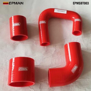 EPMAN 4PCS Silicone Turbo Hose Kit For Subaru Impreza GC8 EJ20 2.0 STi 99-00 EPMSBT003 (Pre-Order ONLY)