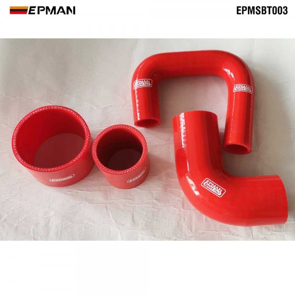 EPMAN 4PCS Silicone Turbo Hose Kit For Subaru Impreza GC8 EJ20 2.0 STi 99-00 EPMSBT003 (Pre-Order ONLY)