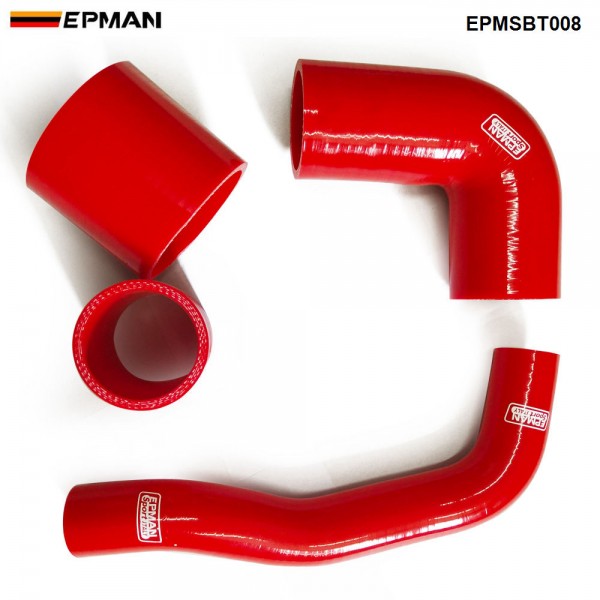 EPMAN 4PCS Silicone Radiator Intercooler Turbo Top Y-Pipe Hose kit For Subaru WRX STi 04-07 EPMSBT008 (Pre-Order ONLY)