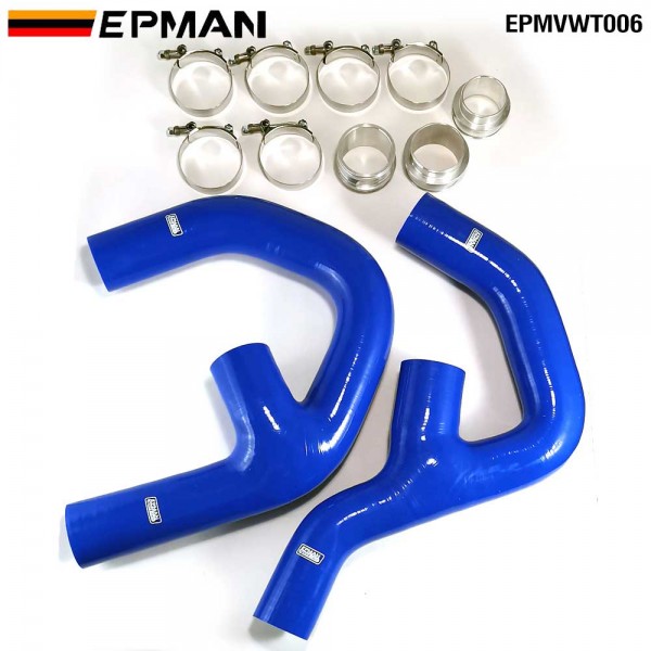 EPMAN Intercooler Silicone Hose kit for VW Golf MK5 GTI Jetta GLI 2.0 FSI Sagitar 1.8 TSI Scirocco 2.0 TSI Touran 2.0L EPMVWT006 (Pre-Order ONLY) EPMAN Intercooler Silicone Hose kit for VW Golf MK5 GTI Jetta GLI 2.0 FSI Sagitar 1.8 TSI Scirocco 2.0 TSI Touran 2.0L EPMVWT006 (Pre-Order ONLY)