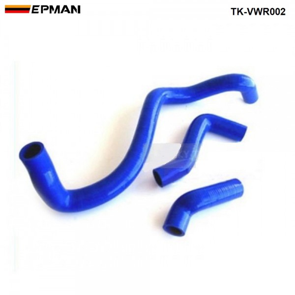 TANSKY-Silicone Intercooler Induction Intake Turbo Radiator hose kit For VW Bora / Golf Jetta IV 1.8T 99 - 05 (3pcs) TK-VWR002