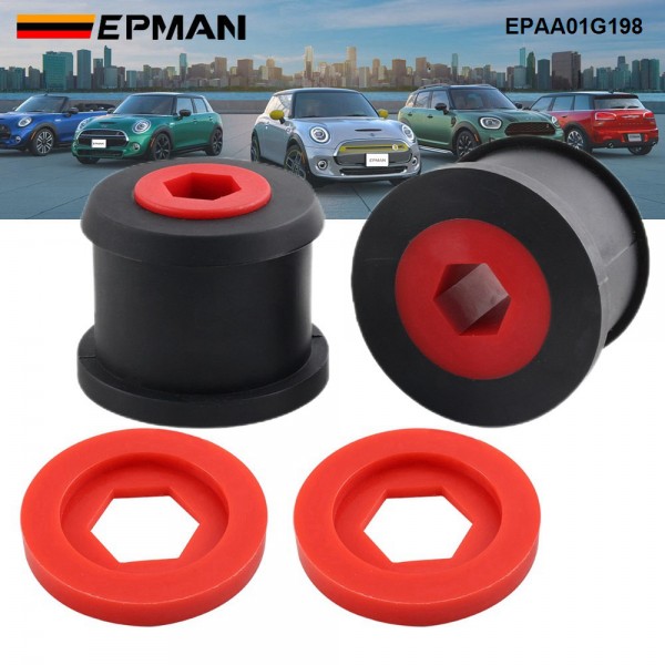 EPMAN Suspension Front Lower Control Arm Wishbone Polyurethane Bushing Kit For 2002-2015 MINI Cooper EPAA01G198