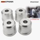 EPMAN Sports Rear Subframe Bushings Bush Kit OE Replace Solid Aluminum For Nissan 89-98 240SX S13 S14 Chassis Parts EPAA01G341