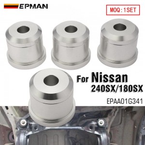 EPMAN Sports Rear Subframe Bushings Bush Kit OE Replace Solid Aluminum For Nissan 89-98 240SX S13 S14 Chassis Parts EPAA01G341