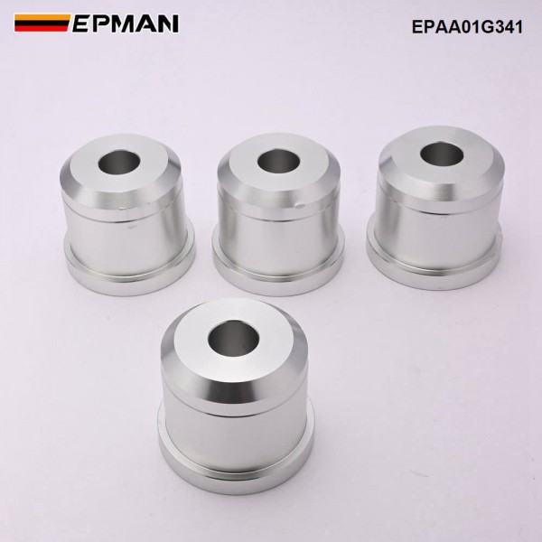 EPMAN Sports Rear Subframe Bushings Bush Kit OE Replace Solid Aluminum For Nissan 89-98 240SX S13 S14 Chassis Parts EPAA01G341