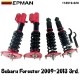 TANSKY Coilovers Spring Struts Racing Suspension Coilover Kit Shock Absorber for Subaru Forester 2009-2013 3rd. Generation (RANDOM COLOR) TANSKY Coilovers Spring Struts Racing Suspension Coilover Kit Shock Absorber for Subaru Forester 2009-2013 3rd. Generation (RANDOM COLOR)