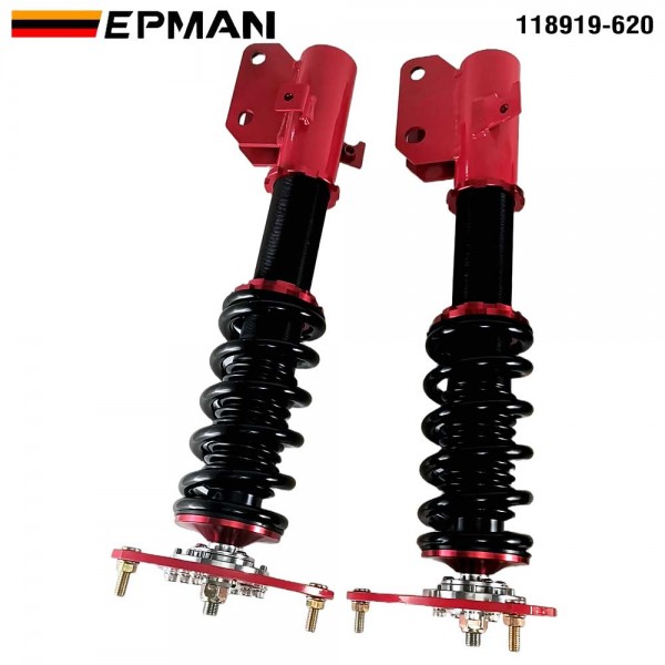 TANSKY Coilovers Spring Struts Racing Suspension Coilover Kit Shock Absorber for Subaru Forester 2009-2013 3rd. Generation (RANDOM COLOR) TANSKY Coilovers Spring Struts Racing Suspension Coilover Kit Shock Absorber for Subaru Forester 2009-2013 3rd. Generation (RANDOM COLOR)
