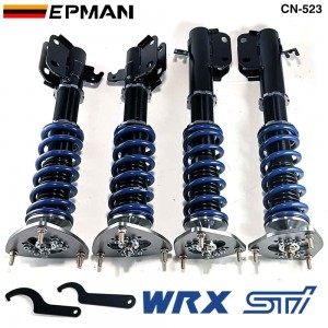 Tansky Coilovers Spring Struts Racing Suspension Coilover Kit Shock Absorber For 02-07 Subaru WRX /2004 Sti ONLY CN-523  (RANDOM COLOR)