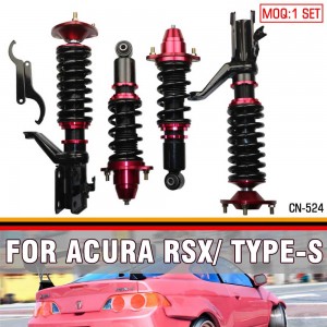 Tansky Coilover Suspension Lowering Kits for 02-06 Acura RSX Base/Type-S Coupe 2D CN-524 (RANDOM COLOR)