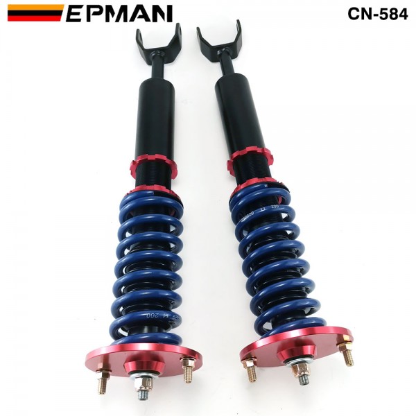 Tansky Coilover Suspension Lowering Kits Shock Absorber Front and Rear FOR 92-01 Honda Prelude 1992-2001 CN-584 (RANDOM COLOR)