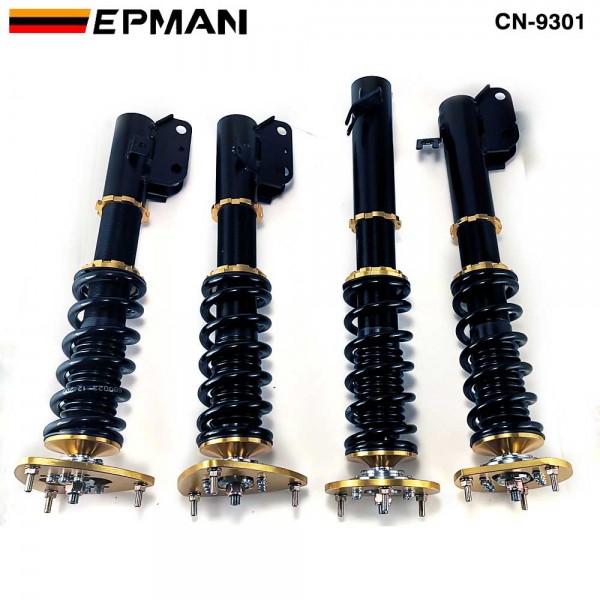 TANSKY Coilovers Spring Struts Racing Suspension Coilover Kit Shock Absorber for 93-01 Subaru WRX GC8 EPJZCN9301 (RANDOM COLOR) TANSKY Coilovers Spring Struts Racing Suspension Coilover Kit Shock Absorber for 93-01 Subaru WRX GC8 EPJZCN9301 (RANDOM COLOR)