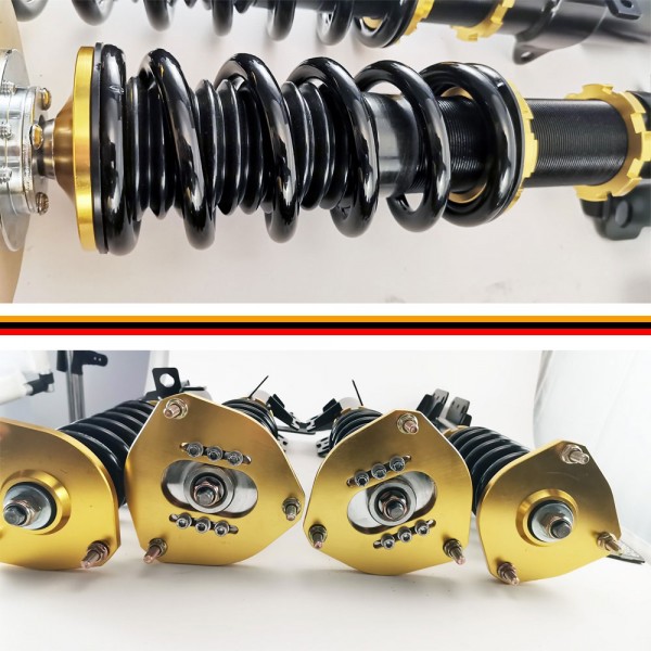 EPMAN Coilovers Spring Struts Racing Suspension Coilover Kit Shock Absorber For Toyota Corolla 88-99 AE92-AE111 EP055 (RANDOM COLOR) EPMAN Coilovers Spring Struts Racing Suspension Coilover Kit Shock Absorber For Toyota Corolla 88-99 AE92-AE111 EP055 (RANDOM COLOR)