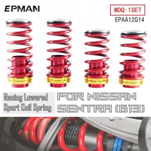 EPMAN For Nissan Sentra (B13) 92 -05 Adjustable Lower Coil Spring Coilover Sleeves Suspension EPAA12G14