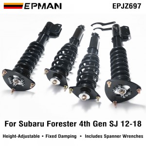 TANSKY Spring Struts Racing Suspension Coilover Kit Shock Absorber For Subaru Forester SJ (2012-2018) Shock Absorber EPJZ697