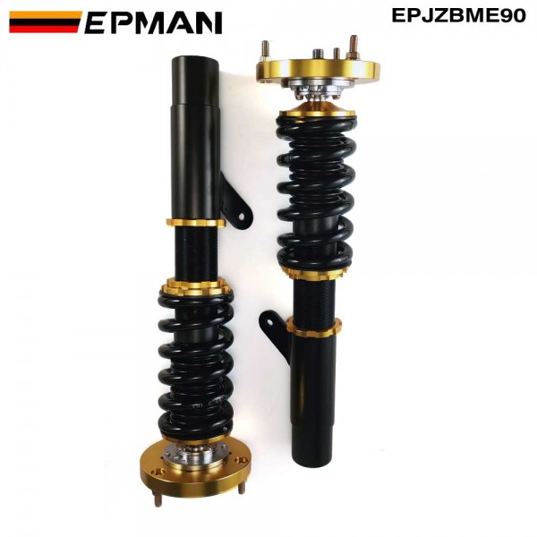 EPMAN Coilovers Spring Struts Racing Suspension Coilover Kit Shock Absorber for BMW 3 Series 5th Y06-11 E90/91/92/93 EPJZBME90 (RANDOM COLOR) 