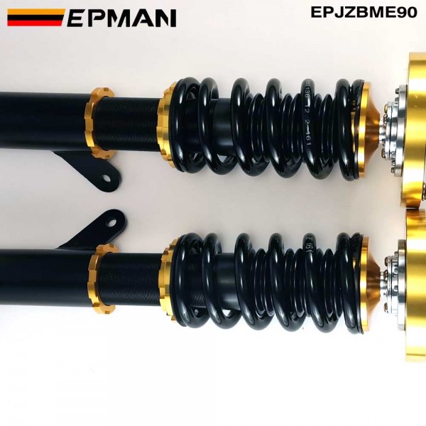 EPMAN Coilovers Spring Struts Racing Suspension Coilover Kit Shock Absorber for BMW 3 Series 5th Y06-11 E90/91/92/93 EPJZBME90 (RANDOM COLOR) 