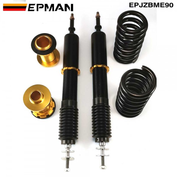 EPMAN Coilovers Spring Struts Racing Suspension Coilover Kit Shock Absorber for BMW 3 Series 5th Y06-11 E90/91/92/93 EPJZBME90 (RANDOM COLOR) 