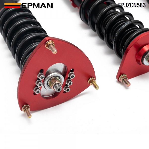 TANSKY Coilovers Spring Struts Racing Suspension Coilover Kit Shock Absorber for 08-12 Subaru Impreza WRX GH8 KG6/6 EPJZCN583 (RANDOM COLOR)