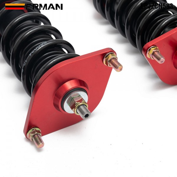 TANSKY Coilovers Spring Struts Racing Suspension Coilover Kit Shock Absorber for 08-12 Subaru Impreza WRX GH8 KG6/6 EPJZCN583 (RANDOM COLOR)