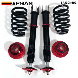 EPMAN Coilovers Spring Struts Racing Suspension Coilover Kit Shock Absorber for 08-11 Nissan 370Z EPJZCN602 (RANDOM COLOR)