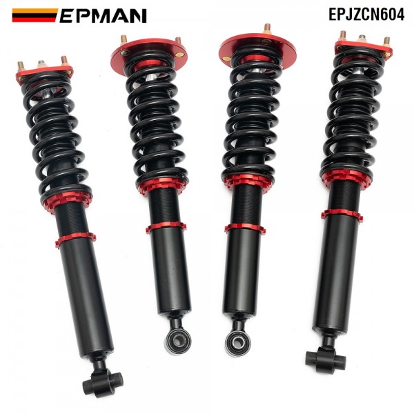 TANSKY Coilovers Spring Struts Racing Suspension Coilover Kit Shock Absorber For Lexus IS250/350 GS350/430 RWD ONLY EPJZCN604 (RANDOM COLOR)