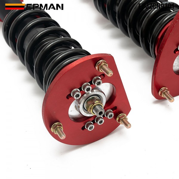 TANSKY Coilovers Spring Struts Racing Suspension Coilover Kit Shock Absorber for 93-01 Subaru WRX GC8 EPJZCN9301 (RANDOM COLOR)