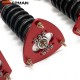 TANSKY Coilovers Spring Struts Racing Suspension Coilover Kit Shock Absorber for 93-01 Subaru WRX GC8 EPJZCN9301 (RANDOM COLOR)