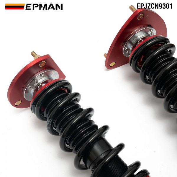 TANSKY Coilovers Spring Struts Racing Suspension Coilover Kit Shock Absorber for 93-01 Subaru WRX GC8 EPJZCN9301 (RANDOM COLOR)