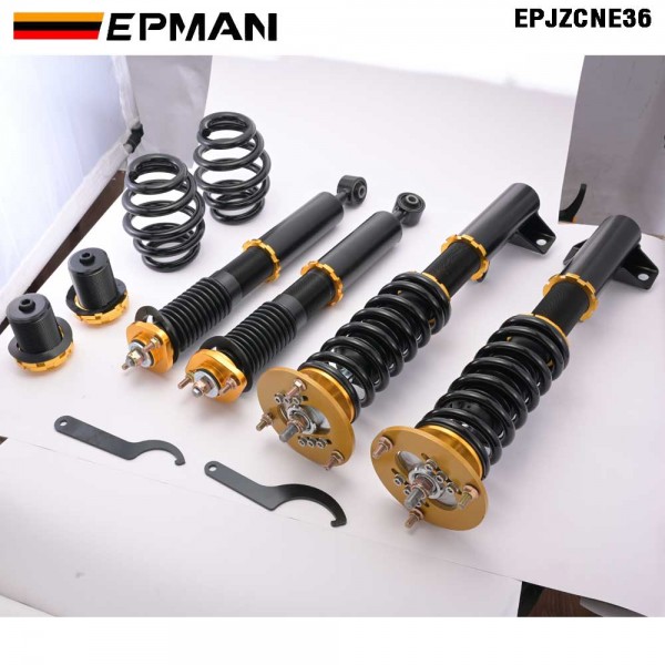 TANSKY Spring Struts Racing Suspension Coilover Kit Shock Absorber For BMW 3 Series & E36 M3 EPJZCNE36 (RANDOM COLOR) TANSKY Spring Struts Racing Suspension Coilover Kit Shock Absorber For BMW 3 Series & E36 M3 EPJZCNE36 (RANDOM COLOR)