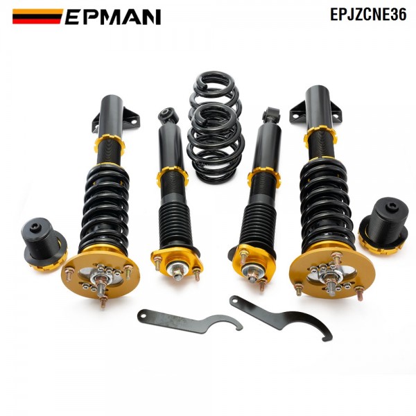 TANSKY Spring Struts Racing Suspension Coilover Kit Shock Absorber For BMW 3 Series & E36 M3 EPJZCNE36 (RANDOM COLOR) TANSKY Spring Struts Racing Suspension Coilover Kit Shock Absorber For BMW 3 Series & E36 M3 EPJZCNE36 (RANDOM COLOR)