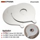 EPMAN Engineering Rear Spring Perch Reinforcement For BMW E46 3 Series Rear Coil-Over Spring Perch EPAA01G290 EPMAN Engineering Rear Spring Perch Reinforcement For BMW E46 3 Series Rear Coil-Over Spring Perch EPAA01G290