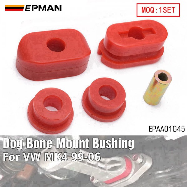 EPMAN Front Engine Mount Dog Bone Insert For VW Golf MK4 R32 ,Audi A3 S3 TT ,Seat Leno Toledo,Skoda Octavia 96-06 EPAA01G45