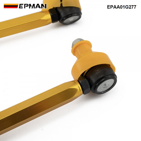 EPMAN Universal Performance Sway Bar Link Assembly Live Adjustable to Suit Various Applications EPAA01G277