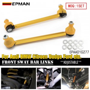 EPMAN Universal Performance Sway Bar Link Assembly Live Adjustable to Suit Various Applications EPAA01G277