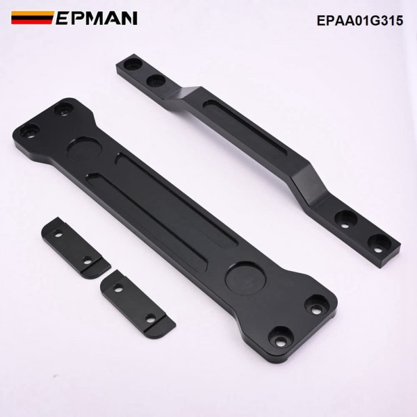 EPMAN High-Stiffness CNC Aluminum Driveshaft Tunnel Brace For VW & Audi MK7/MK7.5/MK8 GTI Leon 5F FWD MQB EVO EPAA01G315