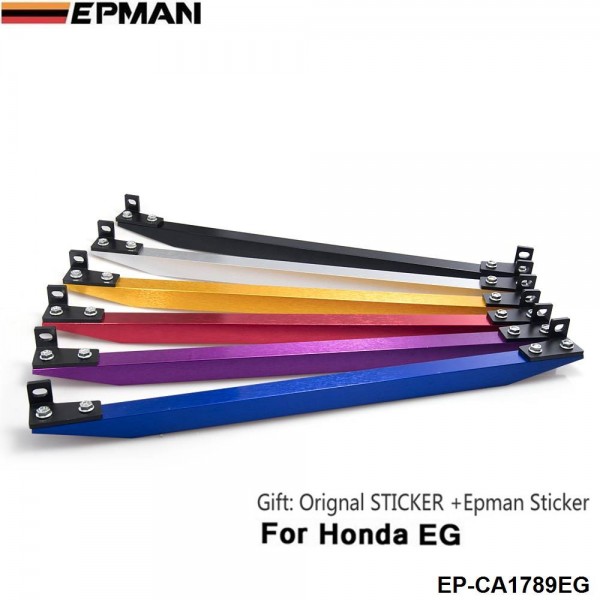 EPMAN Sub-Frame Lower Tie Bar Rear For Honda Civic EG (Gift Beaks Sticker) EP-CA1789EG