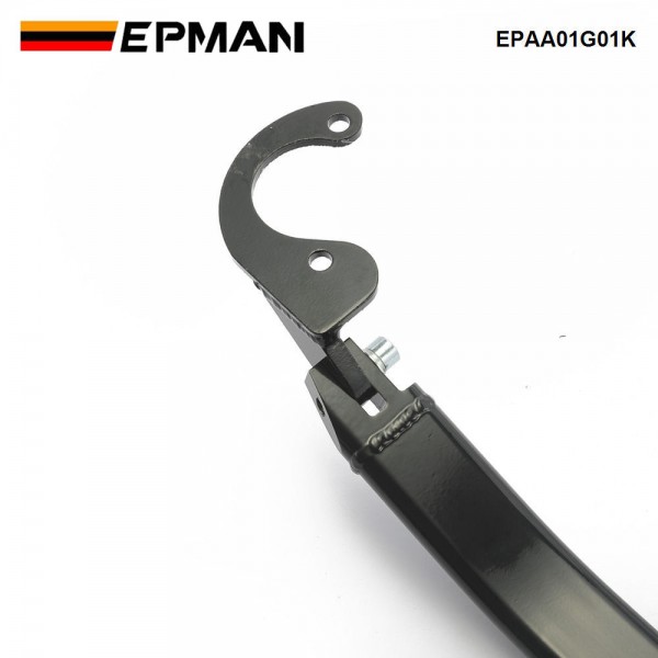 EPMAN Front Upper Strut Brace Tie Bar Kit For Honda Civic 92-00 EG EK/93-97 Del Sol/94-01 Integra DC2 Front Strut Bar EPAA01G01K 