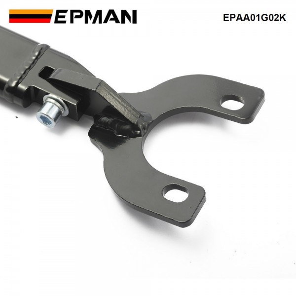 EPMAN Black Rear Strut Tie Bar for 92-00 Civic EG EK 93-97 Del Sol 94-01 Integra DC2 EPAA01G02K 