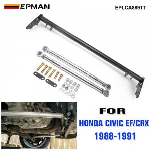 EPMAN Front Traction Control Arm Tie Bar Kit For Honda 88-91 Civic CRX EF K Series EPLCA8891T