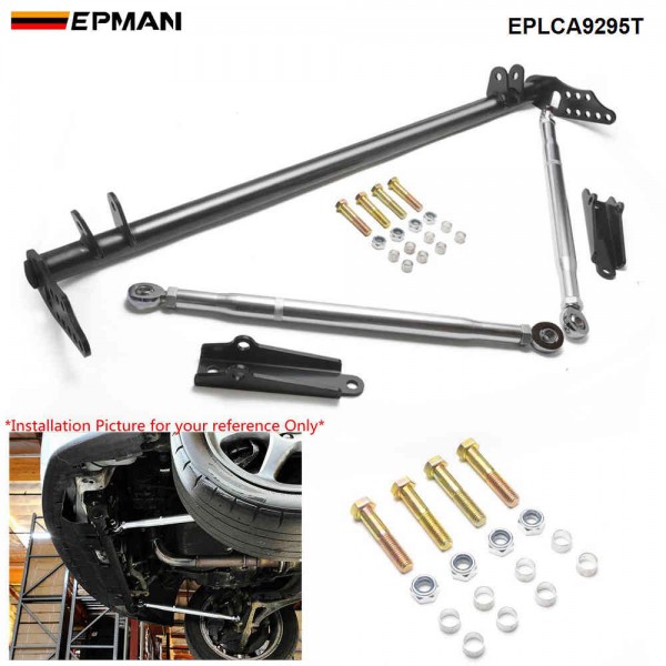 EPMAN Front Traction Control Tie Bar For Honda Civic 92-95 EG 96-00 EK For Acura For Integra 94-01 Swap Kit EPLCA9295T