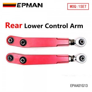 EPMAN Billet Aluminum Rear Lower Control Arm For Mitsubishi Evolution EVO 8/9 03-07Gen2 LCA Racing Kit Suspension Arm EPAA01G13