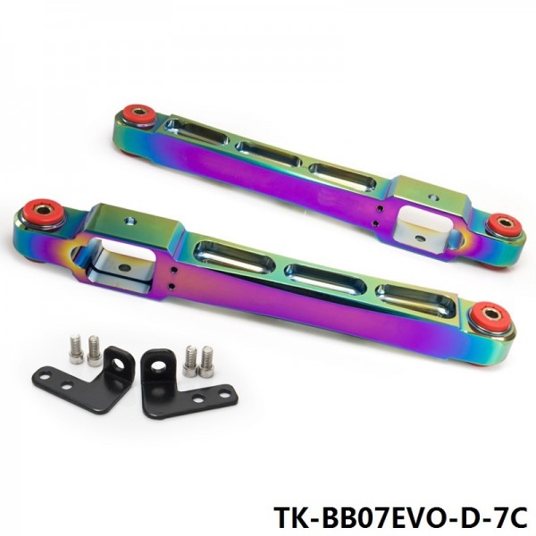 ASR Subrame Bar + BEAKS Lower Tie Bar + Rear Lower Control Arm For Mitsubishi Proton Neo Chrome TK-EVOASRLCAB-D-7C