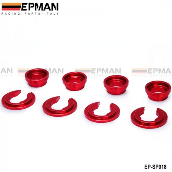 EPMAN 8 Pieces Subframe Bushing Collar Set For Nissan S13 S14 Z32 EP-SP018 EPMAN 8 Pieces Subframe Bushing Collar Set For Nissan S13 S14 Z32 EP-SP018
