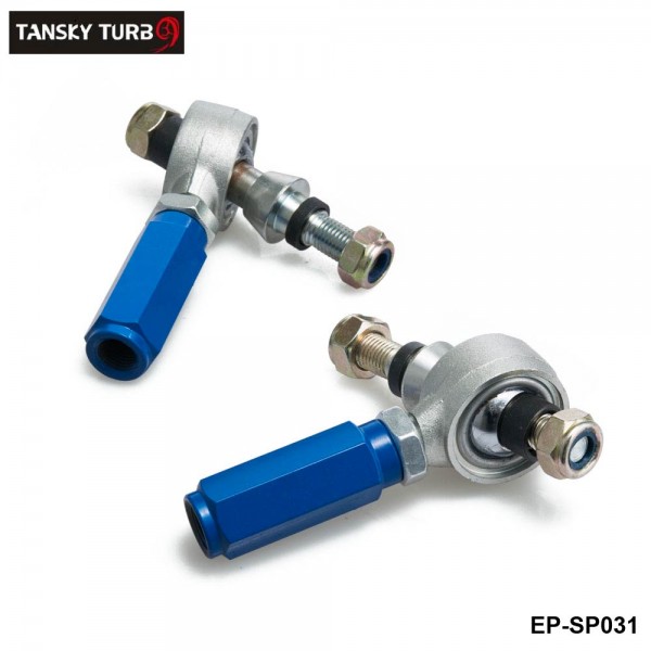 TANSKY Rear Suspension Adjustable Outer Tie Rod End Links For Nissan 240SX 95-98 Tie Rod Ends Blue EP-SP031