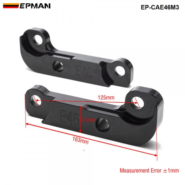 EPMAN Adapter Increasing Turn Angles About 25%-30% For BMW E46 M3 Tuning Drift Power EP-CAE46M3