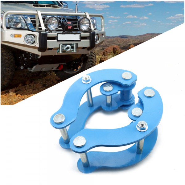 EPMAN A Pair Car Accessories Rear Suspension Lift Up Kits Blue Steel Lifting Lugs For Toyota Hilux Vigo 2005-2014 EPAA01G101
