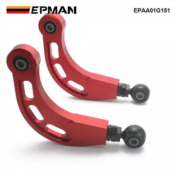 EPMAN For Mazda 3 /5 For Ford Focus C-MAX For Volvo S40 V50 C30 C70 00-18 Adjustable Rear Camber Arm Kit Alignment Set EPAA01G151